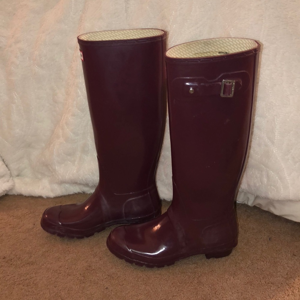 COPY - Size 8 Women’s tall Hunter boots
